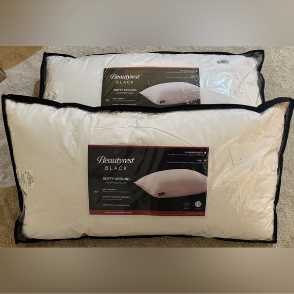 🎉LAST PIECE🎉2PC BEAUTYREST BLACK
Luxurious Down And Feather Blend Pillows - Picture 7 of 11